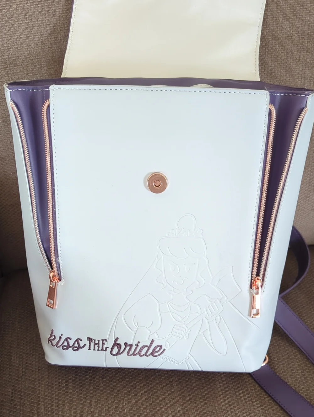 Disney Parks Haunted Mansion Kiss The Bride Backpack